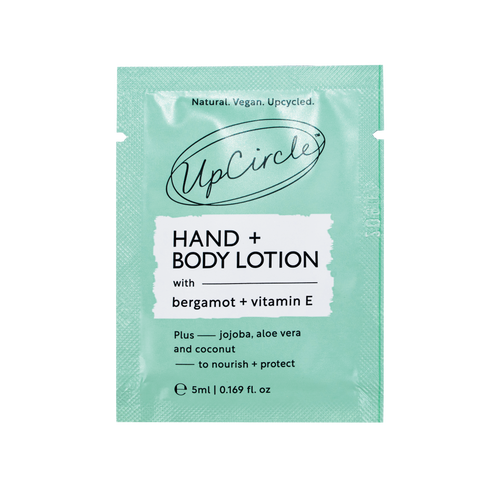 Hand + Body Lotion with Bergamot Water Sachet 5ml